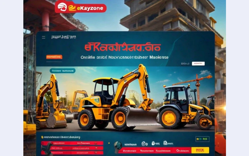 Buy and Sell Construction Machinery on eKayzone, India's Leading Construction Marketplace