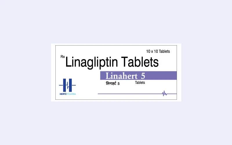 Manage and Control Type 2 Diabetes with Linahert 5 Tablet (Linagliptin) | Hertz Pharma